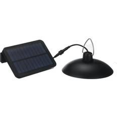 Greenzech Black 260LM Multifunctional Solar Camping Light Waterproof Power Bank 3 Modes Work Lamp Outdoor Travel Hiking Tent Light