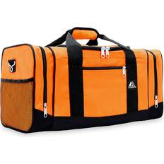 Everest Sporty Travel Duffel Bag, Orange, One Size