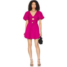 Cleobella Lalita Mini Dress in Fuchsia. XS, M, L, XL