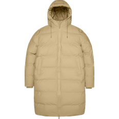 Rains Alta Long Puffer Jacket - Sand