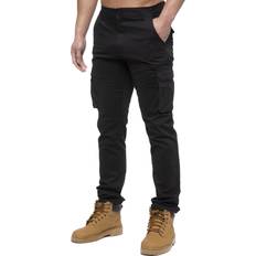 Enzo Mens Cargo Straight Fit Jeans