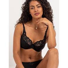 Charnos Bras Charnos Womens 1727010 Flamenco Full Cup Bra Black Elastane