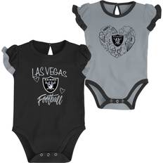 S Bodysuits Outerstuff NFL Mädchen Baby 2er Body-Set Las Vegas Raiders