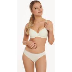 LISCA 'Ines' Cotton Underwired Moulded Foam Cup Bra Cream