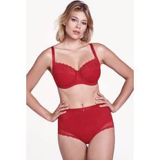 LISCA 'Evelyn' Underwired Full Cup Bra Red