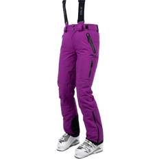 Purple - Women Trousers Trespass Marisol II DLX Waterproof Ski Trousers Purple