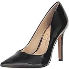 Jessica Simpson Women's Cassani Pointed Toe Pump, Black Patent