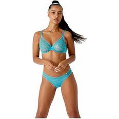 Turquoise Knickers Gossard Lace Brief Turquoise