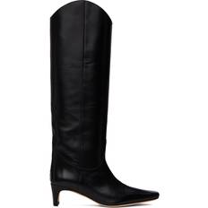 Staud Black Western Wally Tall Boots BLK Black IT