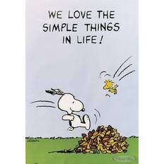 Peanuts We Love The Simple Things In Life! Poster