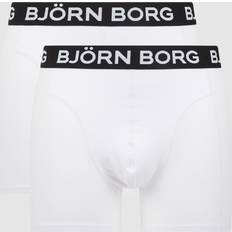 Björn Borg Men's Underwear Björn Borg 10000110-MP001 Boxer 2p Men's weiß schwarz