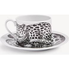 Fornasetti Tea cup High Fidelity Leopardato