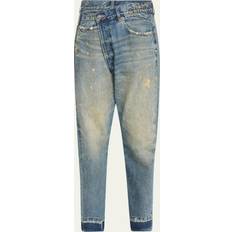 R13 Blue Crossover Jeans Gold Clinton Blue WAIST