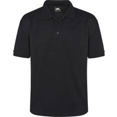 3XL - Women Polo Shirts ORN Eagle Polo Shit Black