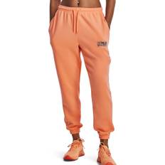 Under Armour Unisex Trousers & Shorts Under Armour UA Summit Knit Sweatpants Orange