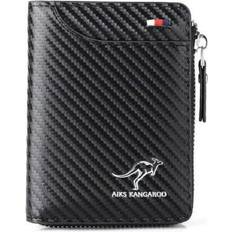 Travando Men Men s RFID Blocking T1 T3 Leather Wallet Credit Card ID Waterproof TI Carbon fiber