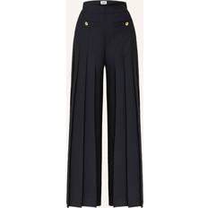 Claudie Pierlot Loose-fit creased trousers marine