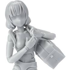 TAMASHII NATIONS Body-chan School Life Edition DX Set Gray Color Version S.H.Figuarts Action Figure