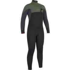 Olaian Decathlon 3/2 Junior Wetsuit Front Zip 900 Black 10-11 Years