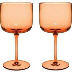 Orange Wine Glasses Villeroy & Boch Apricot Wine Glass 2pcs