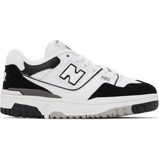 New Balance Little Kid's 550 - White with Black /Rain Cloud