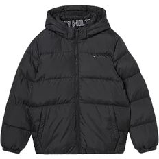 Tommy Hilfiger Jackets Children's Clothing Tommy Hilfiger Junior's Essential Padded Hooded Jacket - Black