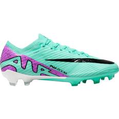 Turquoise - Women Football Shoes Nike Mercurial Vapor 15 Elite FG Low-Top - Hyper Turquoise/Black/White/Fuchsia Dream