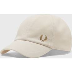 Fred Perry Beige Accessories Fred Perry Men's Pique Classic Cap Oatmeal/Dark Caramel