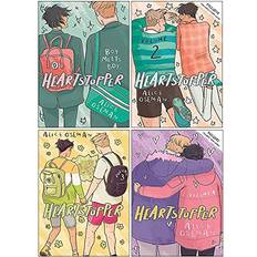 Heartstopper Series Volume 1-4 Books Set By Alice Oseman