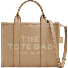 Inner Pocket Totes & Shopping Bags Marc Jacobs The medium Leather Tote Bag - Camel