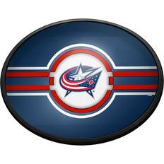 The Fan-Brand Columbus Blue Jackets: Oval Wall Decor