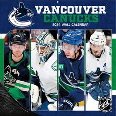 Turner Licensing NHL Vancouver Canucks 2024 Wall Calendar