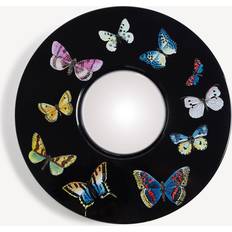 Fornasetti Frame with convex Farfalle multicolour Wall Mirror