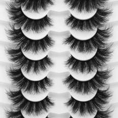 Best False Eyelashes Temu Faux Mink Lashes 7-pack