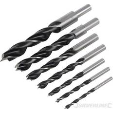 Silverline 7pc Plug Cutter Drill Bit Set