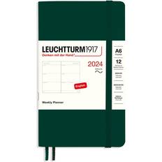 Green Calendars Leuchtturm1917 LEUCHTTURM1917 367668 Wochenkalender, Softcover, Pocket A6