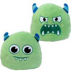 Puckator Squidglys Gary the Green Monster Reversible Monstarz Plush Toy