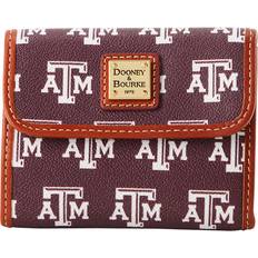 Dooney & Bourke Collegiate Texas Achr38M Flap Credit Card Wallet