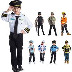 Dress Up America Dress-Up-America Dress-Up Costumes Kids Pretend Play Sets Pilot