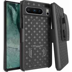 Rome Tech Google Pixel 8 Pro 2023 Shell Holster Combo Case Black