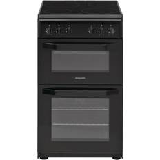 Hotpoint 50cm Cookers Hotpoint HD5V92KCB Black