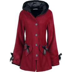 Red Coats Poizen Industries Alison Coat Short Coat red