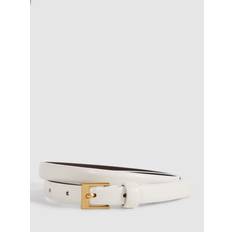 White Belts Reiss Holly Skinny Leather Belt