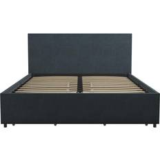 Novogratz Kelly Double Linen Bed With