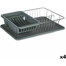 Grey Dish Drainers Kinvara Rack for Kitchen Sink Dish Drainer