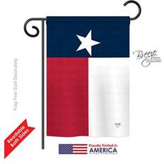 Breeze Decor 58230 States Texas Impression Garden Flag