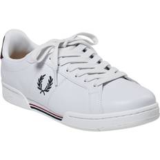 Fred Perry B722 Leather Trainers White