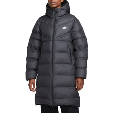 Nike L - Men - Winter Jackets Nike Men's Windrunner PrimaLoft Storm-FIT Hooded Parka Jacket - Black/Sail