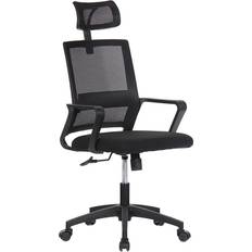 Edm Ergonomic Black Office Chair 120cm