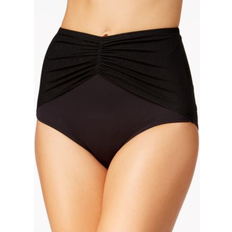 Coco Reef Classic Solid Diva High-Waist Bikini Bottom Black